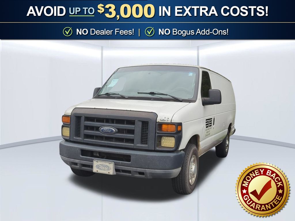 Oxford White 2011 Ford E-Series Van Rear-Wheel Drive 4-Speed Automatic Overdrive