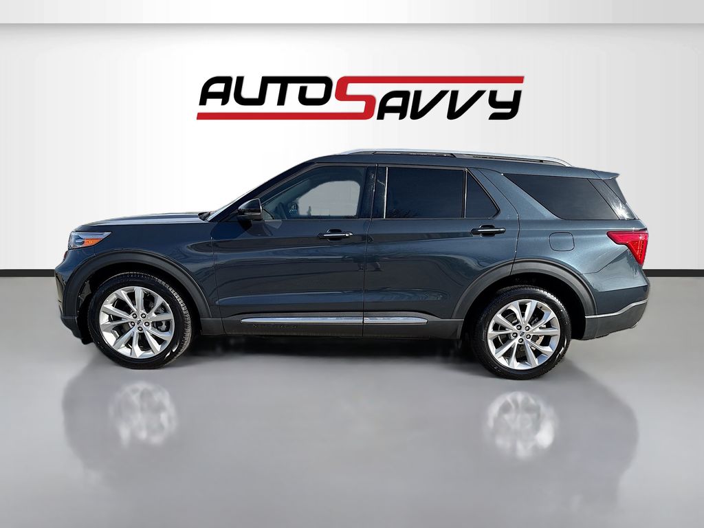 Used 2023 Blue Ford Platinum image 4