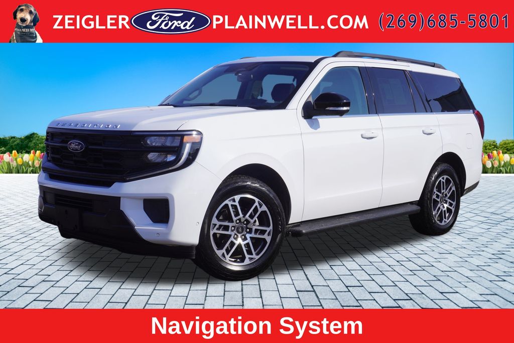 Oxford White 2025 Ford Expedition SUV / Crossover Four-Wheel Drive Automatic