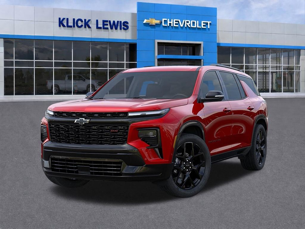 2026 Chevrolet Traverse RS Red at Klick Lewis Buick Chevrolet