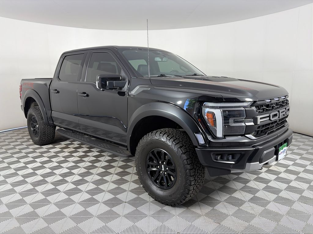 Black Metallic 2024 Ford F-150 Pickup Truck Four-Wheel Drive Automatic