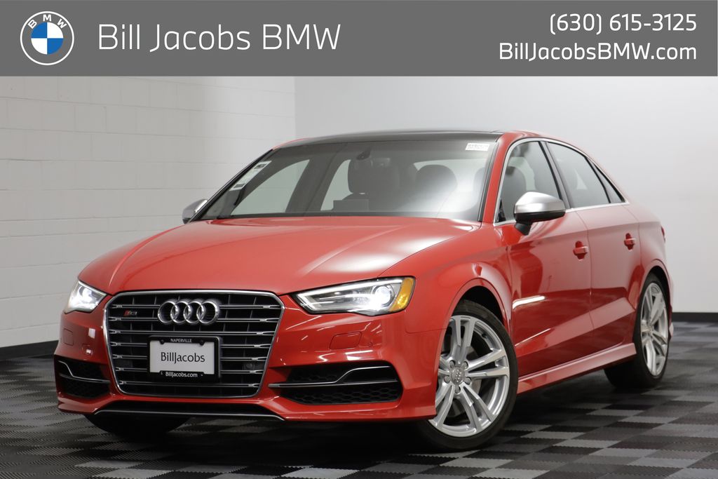 Misano Red Pearl Effect 2016 Audi S3 Sedan All-Wheel Drive Automatic