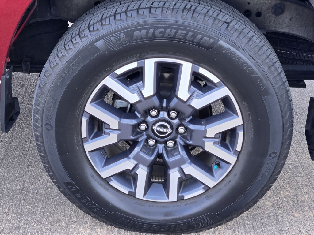 2023 Nissan Frontier SV Red at Central Houston Nissan