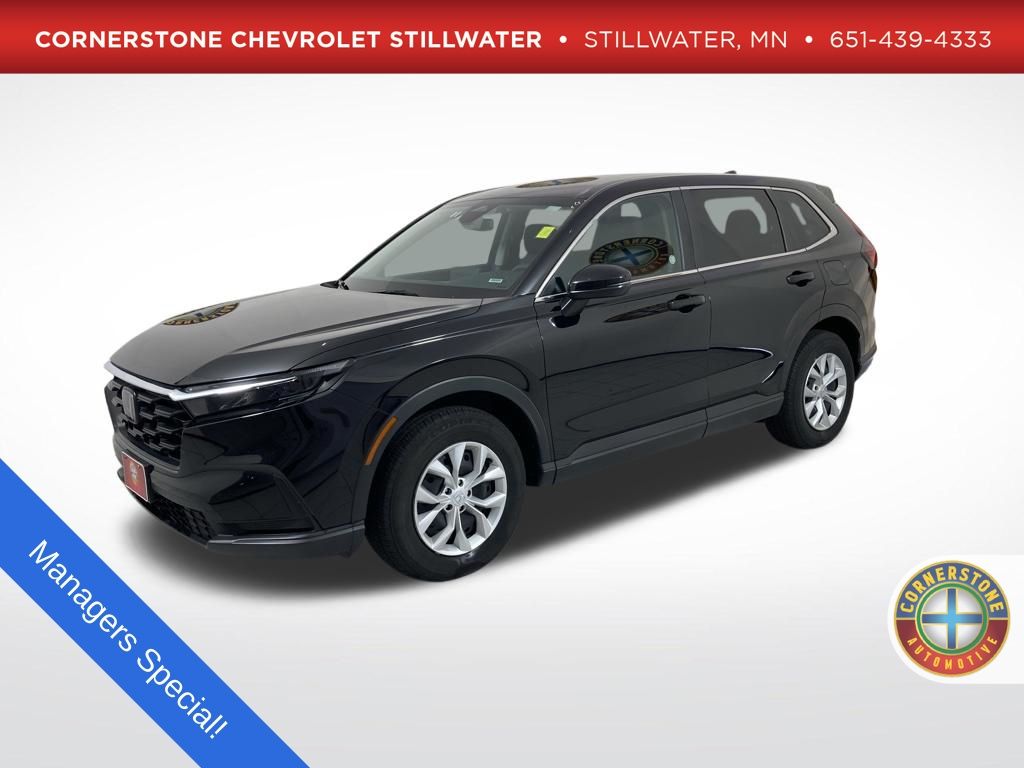 Crystal Black Pearl 2025 Honda CR-V SUV / Crossover All-Wheel Drive Continuously Variable Transmission