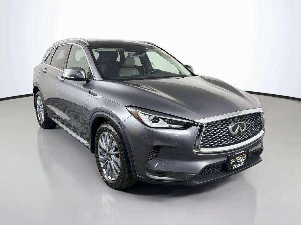 Gray (Graphite Shadow) 2023 INFINITI QX50 SUV / Crossover All-Wheel Drive Continuously Variable Transmission