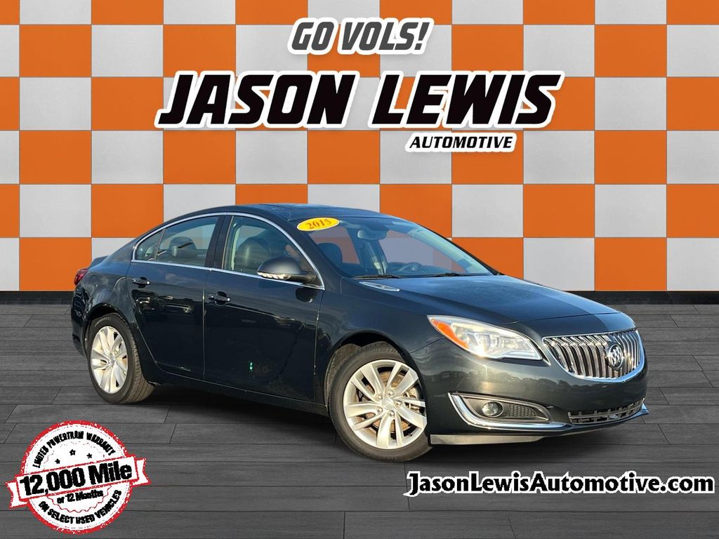 Smoky Gray Metallic 2015 Buick Regal Sedan Front-Wheel Drive 6-Speed Automatic