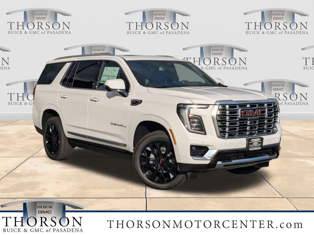 Summit White 2026 GMC Yukon Denali 4WD SUV / Crossover Four-Wheel Drive