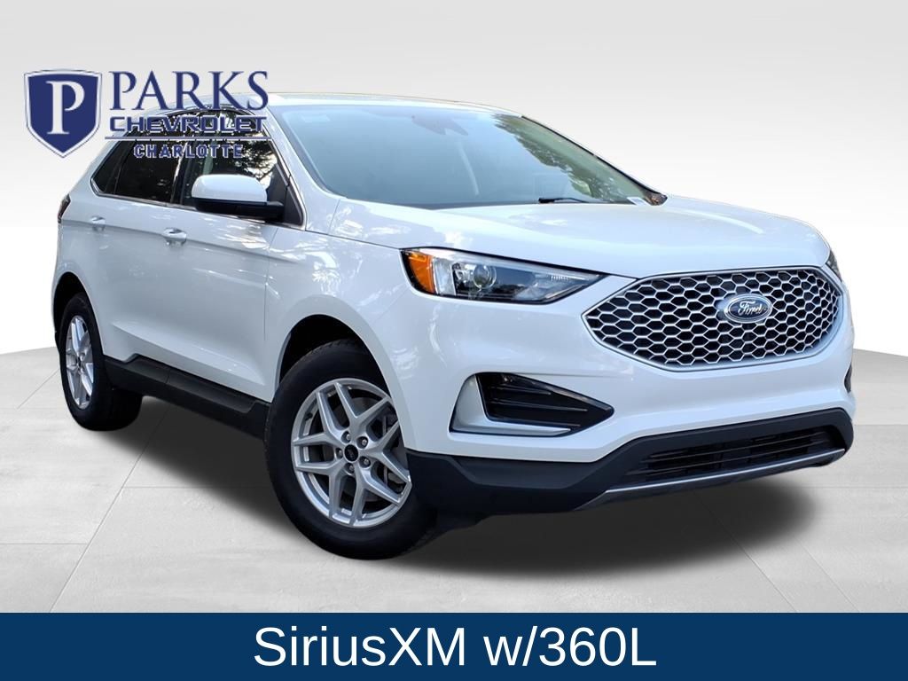 Oxford White 2024 Ford Edge SEL AWD SUV / Crossover All-Wheel Drive 8-Speed Automatic