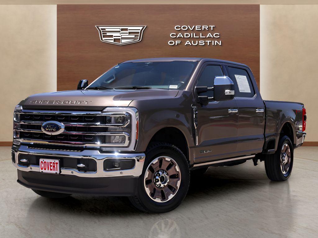 Stone Gray Metallic 2023 Ford F-250 Super Duty Pickup Truck Four-Wheel Drive Automatic
