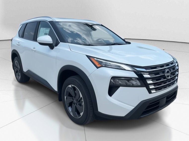 2025 Everest White Pearl Nissan Rogue SV FWD SUV