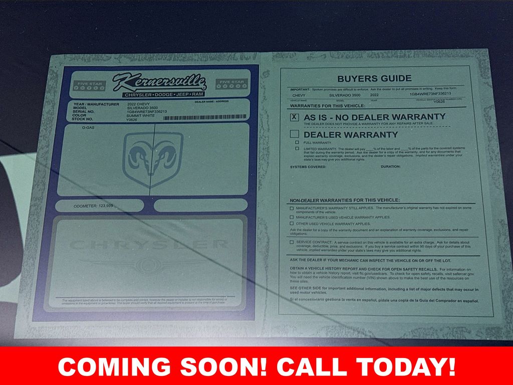 Used 2022 White Chevrolet Work Truck image 36