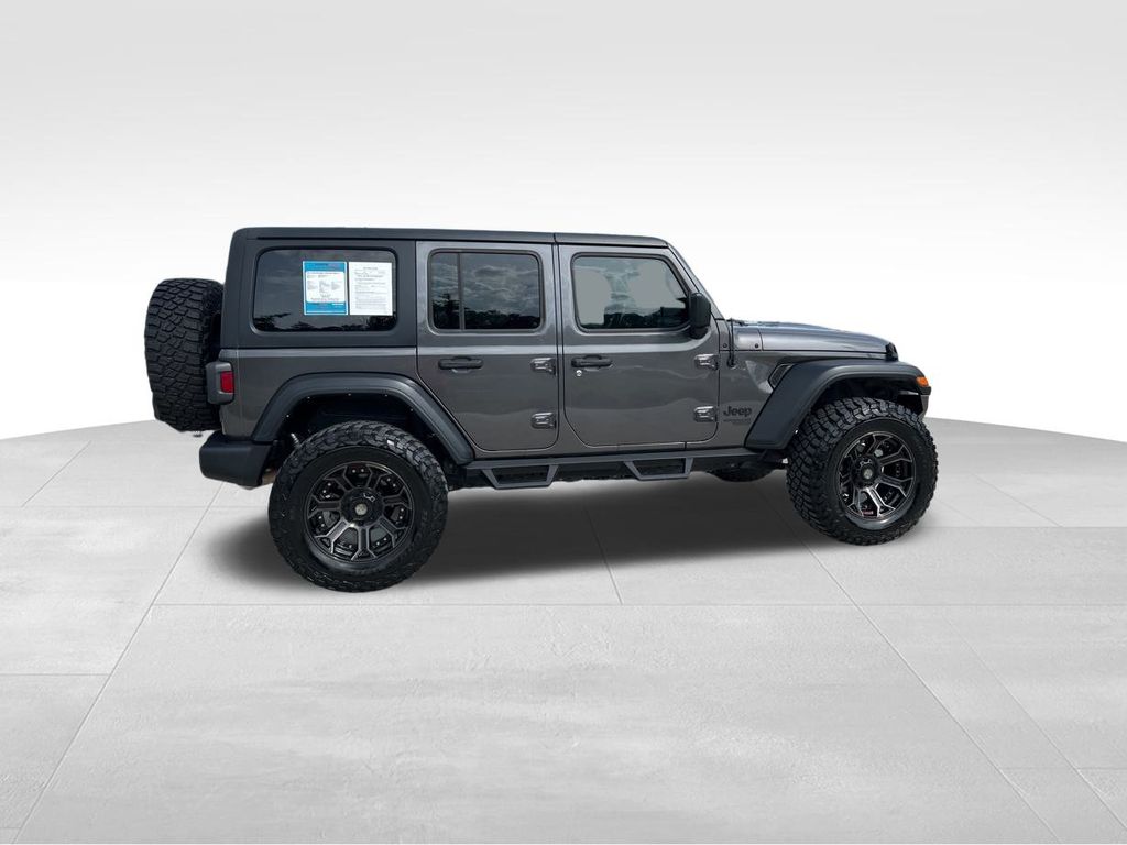 2021 Granite Crystal Metallic Clearcoat Jeep Wrangler Unlimited Sport S 4X4 SUV