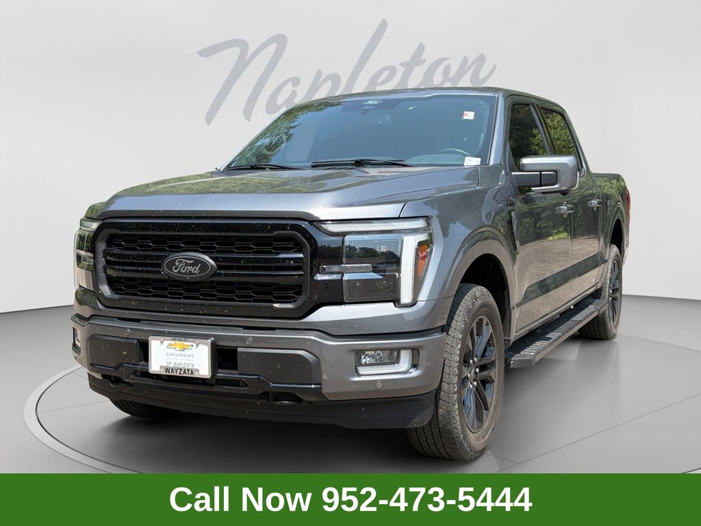 Carbonized Gray Metallic 2024 Ford F-150 Pickup Truck Four-Wheel Drive Automatic