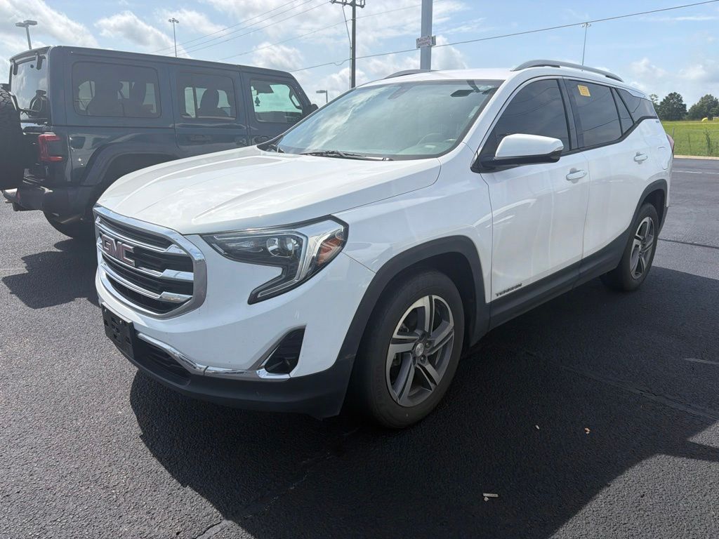 Summit White 2019 GMC Terrain SUV / Crossover Four-Wheel Drive 9-Speed Automatic