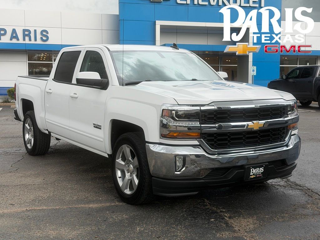 Summit White 2018 Chevrolet Silverado 1500 Pickup Truck 4X2 6-Speed Automatic Overdrive