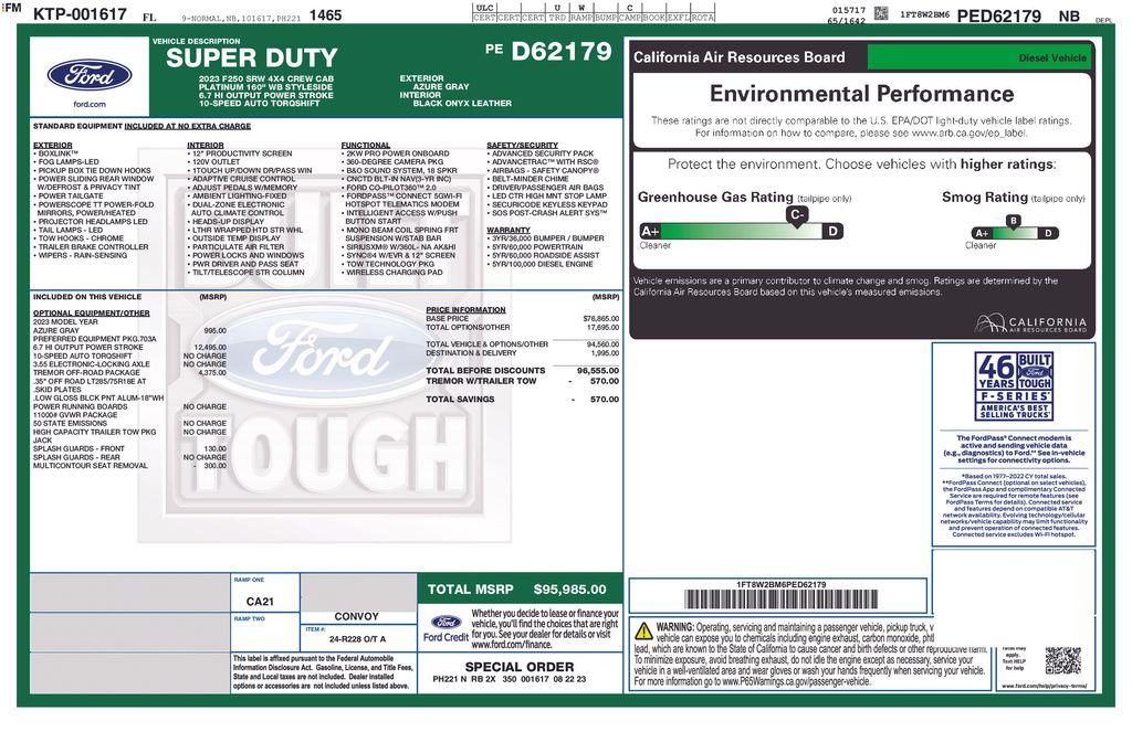 Certified Used 2023 Gray Ford Platinum image 5