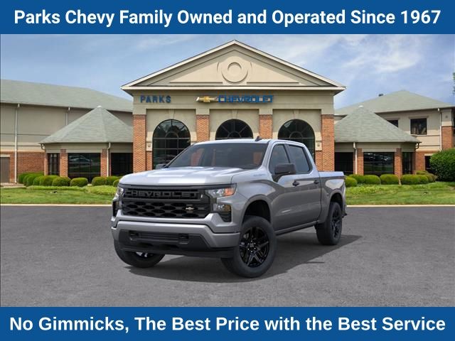 Sterling Gray Metallic 2026 Chevrolet Silverado 1500 Pickup Truck Four-Wheel Drive 8-Speed Automatic