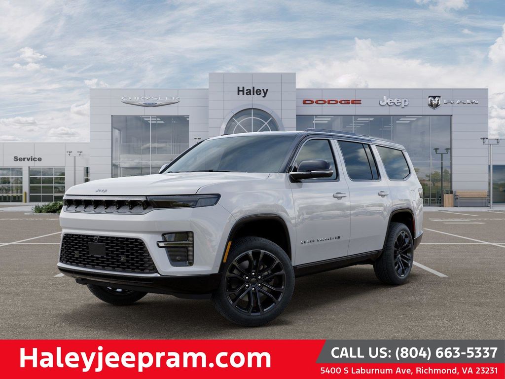 Bright White Clearcoat 2026 Jeep Grand Wagoneer SUV / Crossover Four-Wheel Drive 8-Speed Automatic