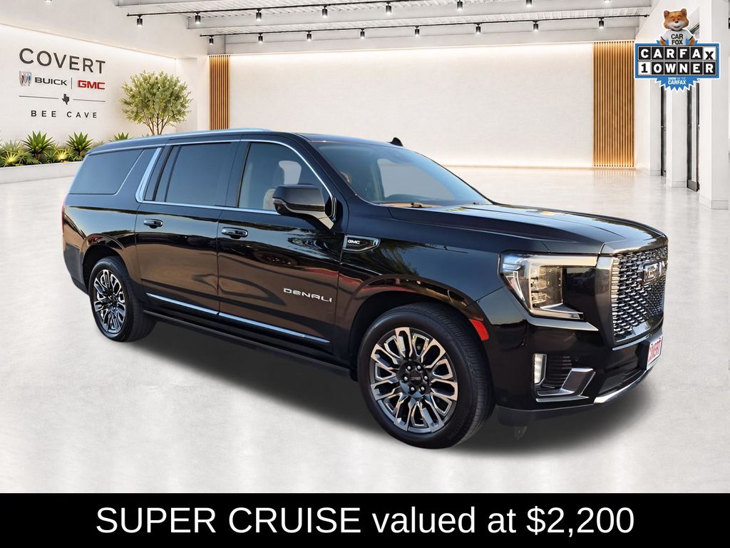 Onyx Black 2023 GMC Yukon XL SUV / Crossover Four-Wheel Drive