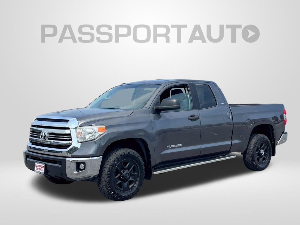 Magnetic Gray Metallic 2017 Toyota Tundra Pickup Truck Four-Wheel Drive Automatic