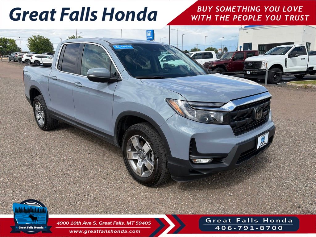 Crystal Black Pearl 2026 Honda Ridgeline Pickup Truck All-Wheel Drive 9-Speed Automatic