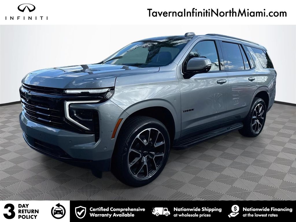 Sterling Gray Metallic 2025 Chevrolet Tahoe SUV / Crossover 4X2