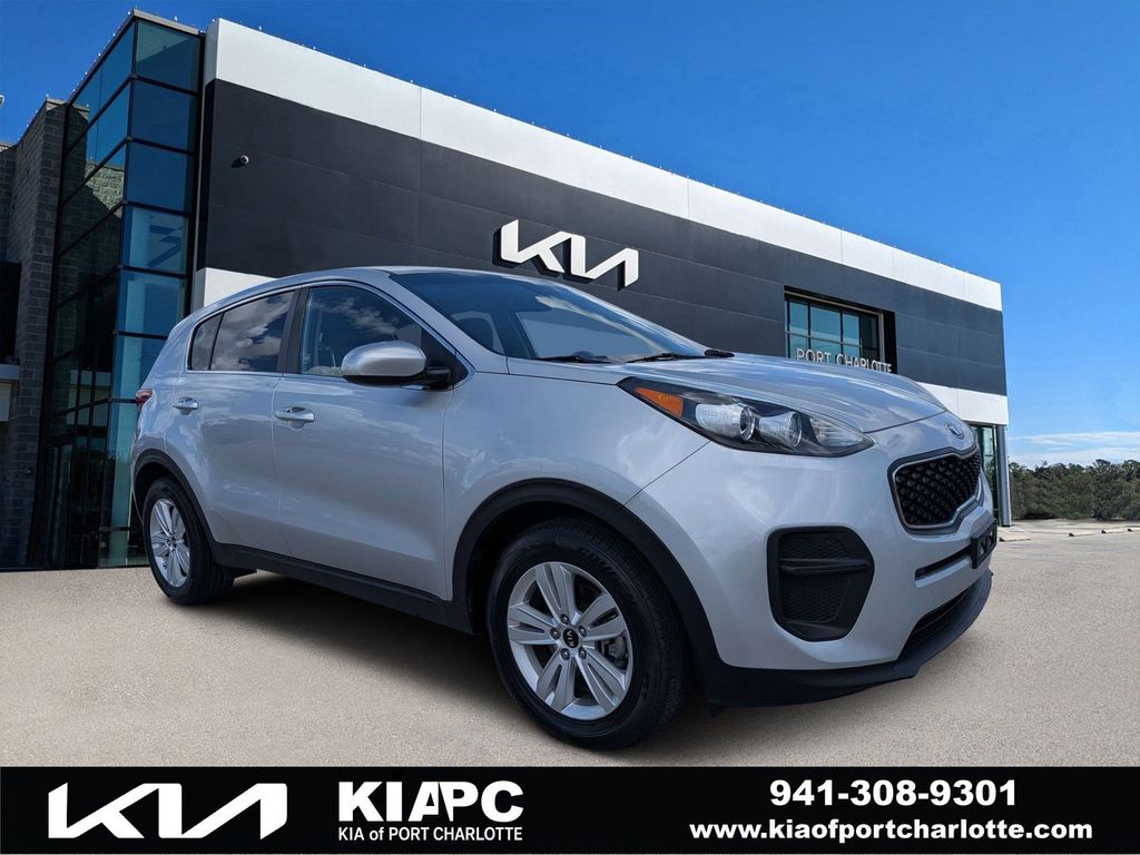 Sparkling Silver 2019 Kia Sportage LX FWD SUV / Crossover Front-Wheel Drive 6-Speed Automatic Overdrive