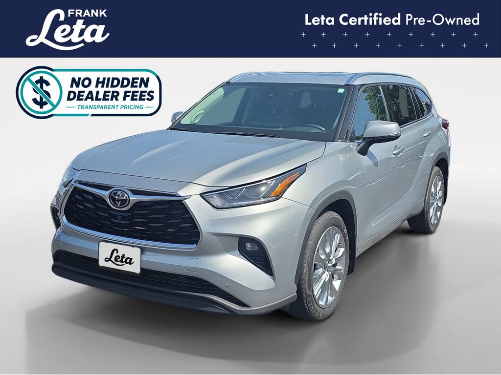 Celestial Silver Metallic 2022 Toyota Highlander SUV / Crossover All-Wheel Drive 8-Speed Automatic