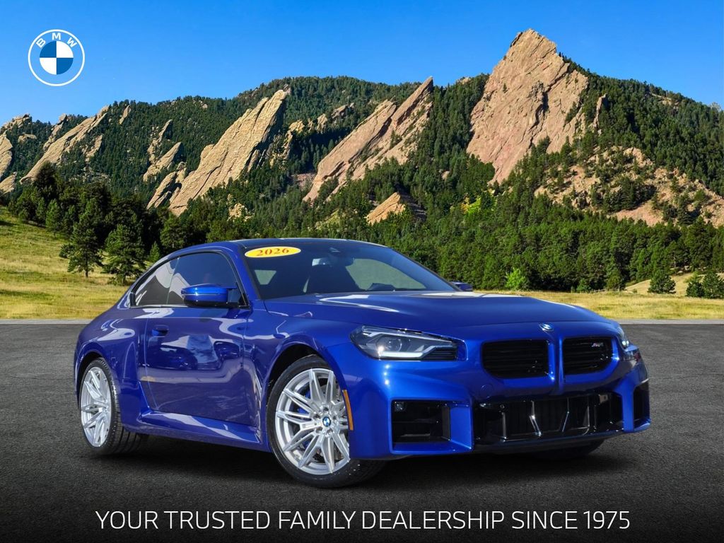 Portimao Blue Metallic 2026 BMW M2 Coupe Rear-Wheel Drive 6-Speed Manual