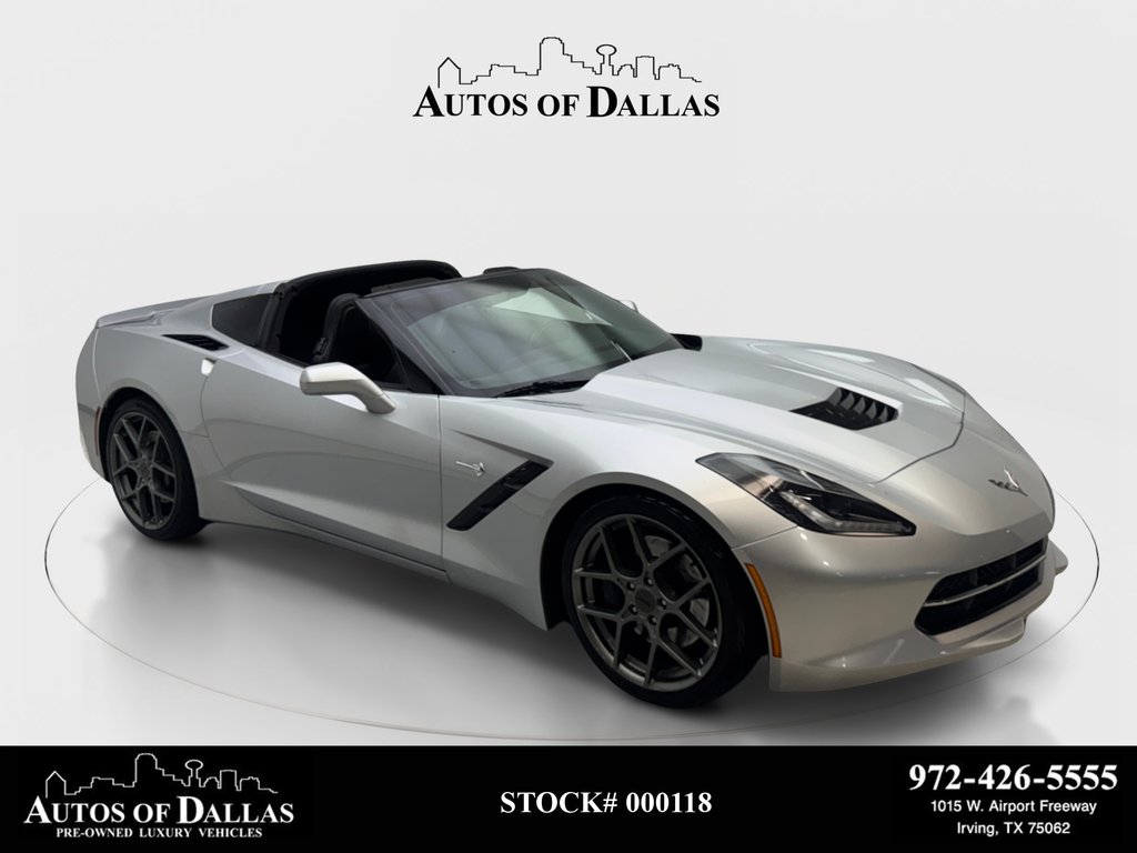 Blade Silver Metallic 2014 Chevrolet Corvette Coupe Rear-Wheel Drive 6-Speed Automatic