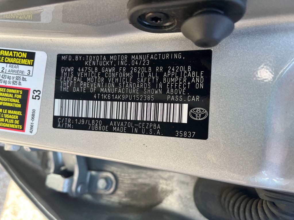 2023 Toyota Camry XSE photo