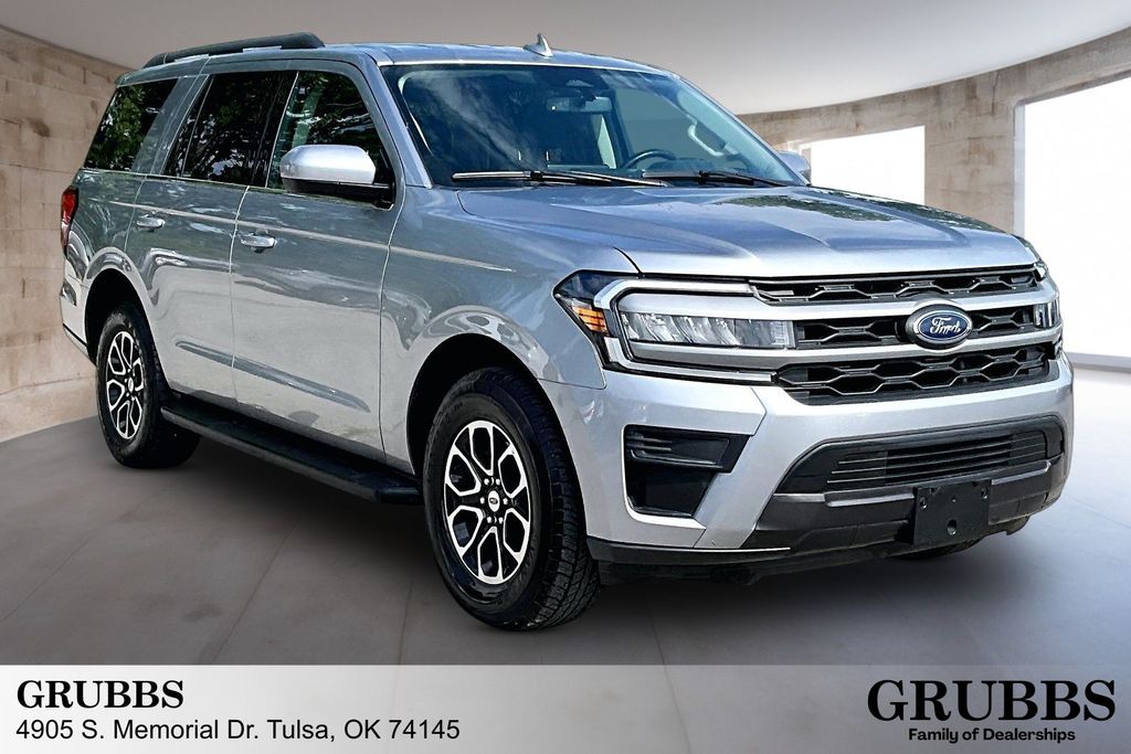 Silver Metallic 2024 Ford Expedition SUV / Crossover Four-Wheel Drive Automatic