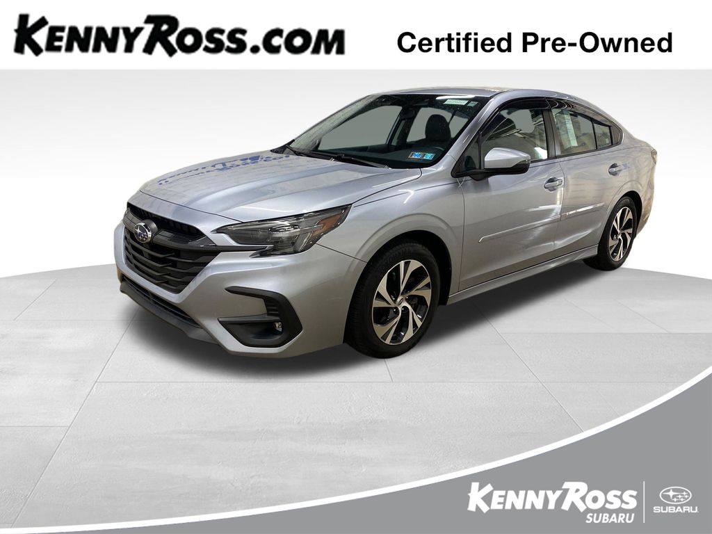Ice Silver Metallic 2024 Subaru Legacy Sedan All-Wheel Drive Continuously Variable Transmission