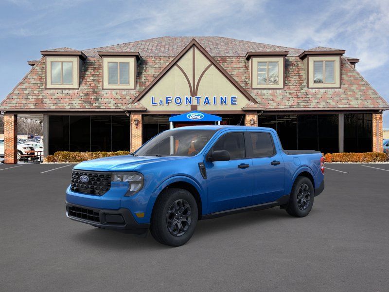 Blue 2026 Ford Maverick Pickup Truck All-Wheel Drive Continuously Variable Transmission