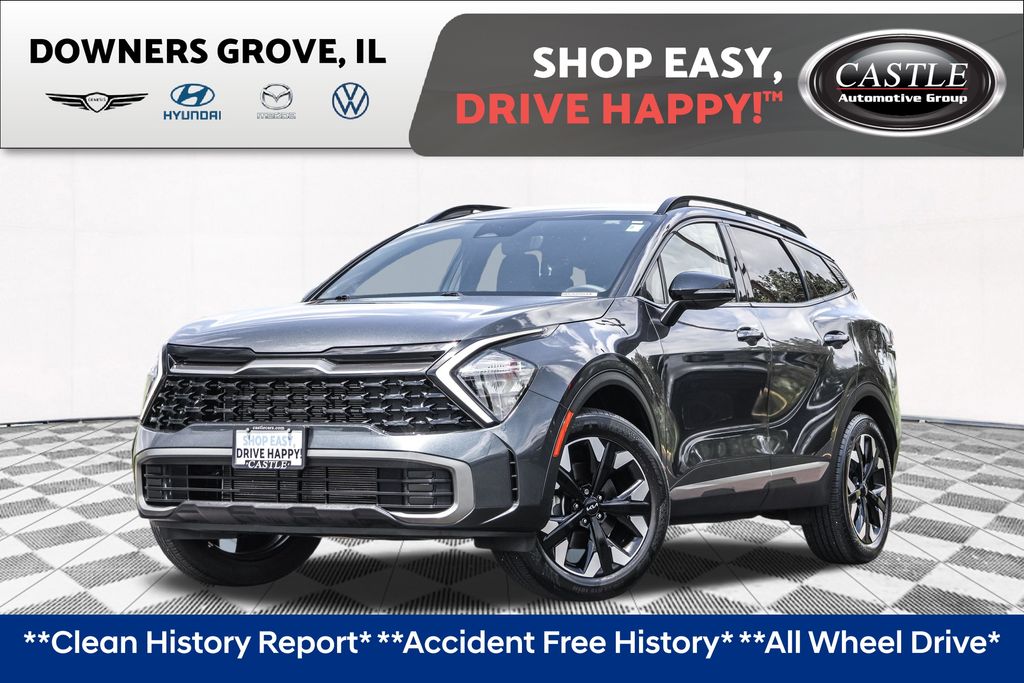 Gravity Gray 2023 Kia Sportage SUV / Crossover All-Wheel Drive 8-Speed Automatic