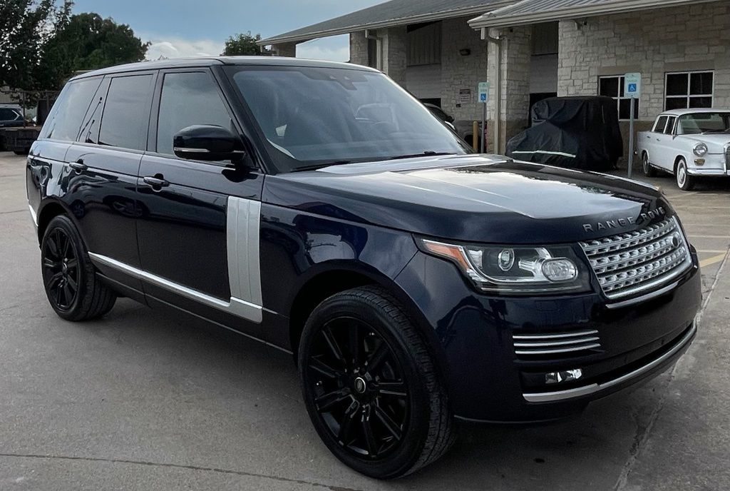 2017 Land Rover Range Rover HSE Blue at Autostrade