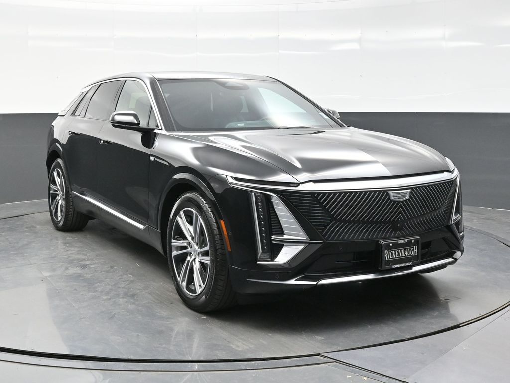 Stellar Black Metallic 2024 Cadillac LYRIQ SUV / Crossover All-Wheel Drive 1-Speed Automatic