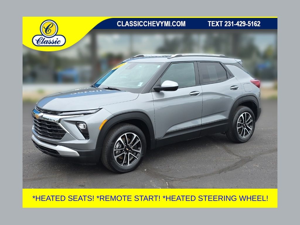Sterling Gray Metallic 2025 Chevrolet Trailblazer SUV / Crossover Front-Wheel Drive Continuously Variable Transmission