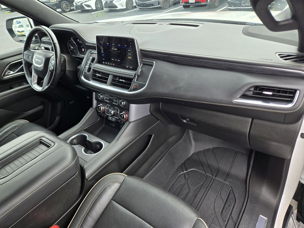 2021 GMC Yukon XL SLT White at Bayway Cadillac of The Woodlands
