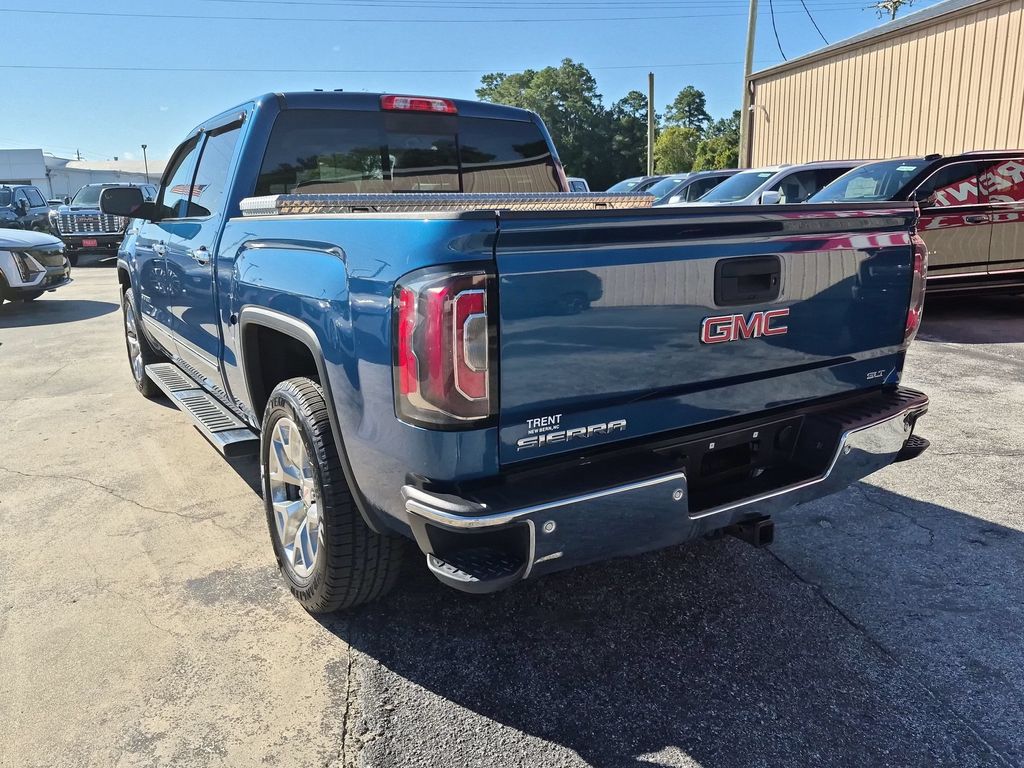 Stone Blue Metallic 2018 GMC Sierra 1500 Pickup Truck Four-Wheel Drive 8-Speed Automatic Overdrive