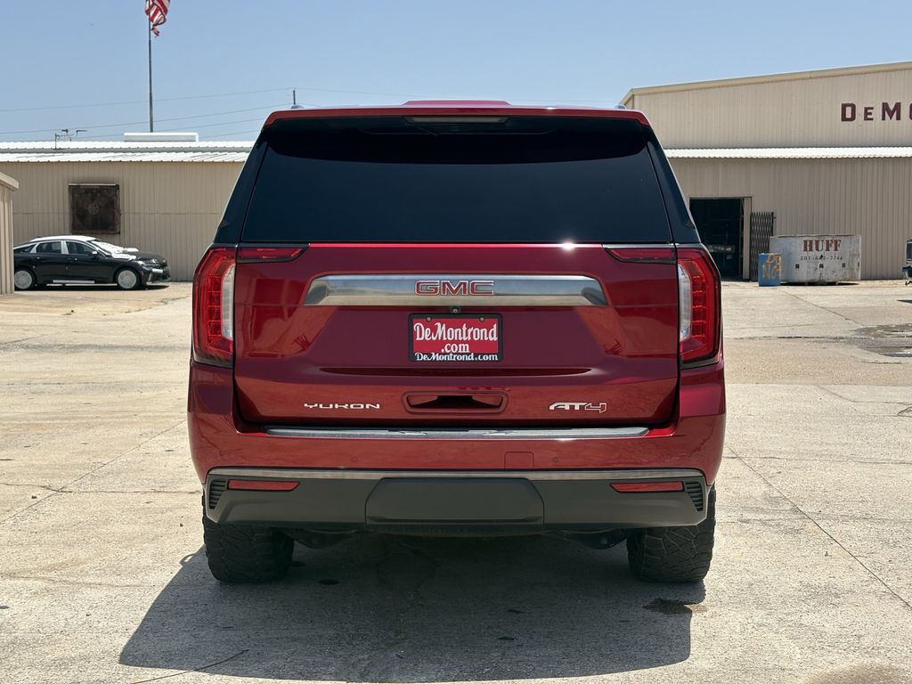 2021 GMC Yukon AT4 Red at Wharton Ford