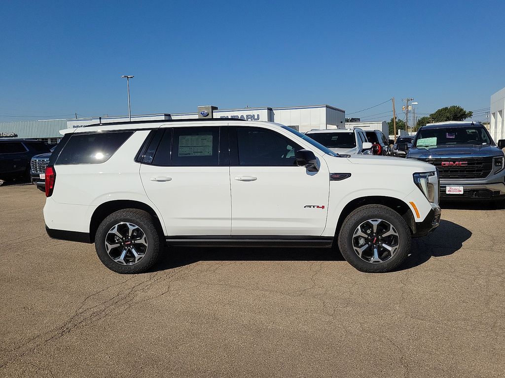 2026 GMC Yukon AT4 White at Brown Buick GMC