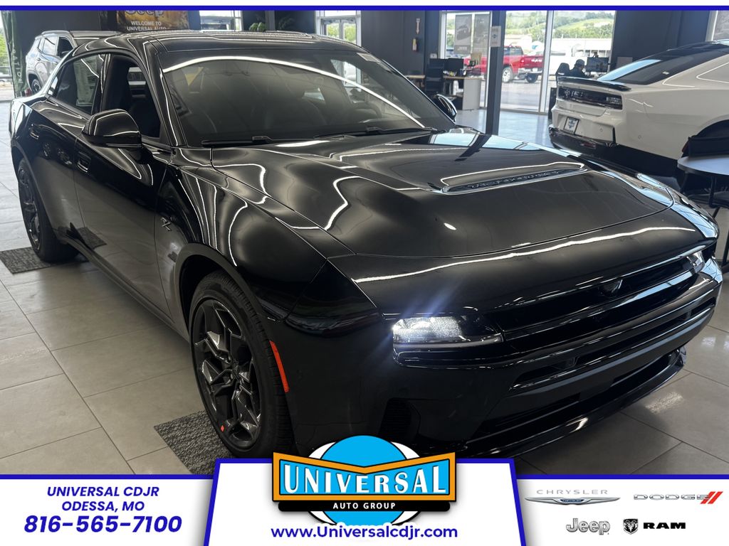 Diamond Black Crystal Pearlcoat 2026 Dodge Charger Sedan All-Wheel Drive 8-Speed Automatic