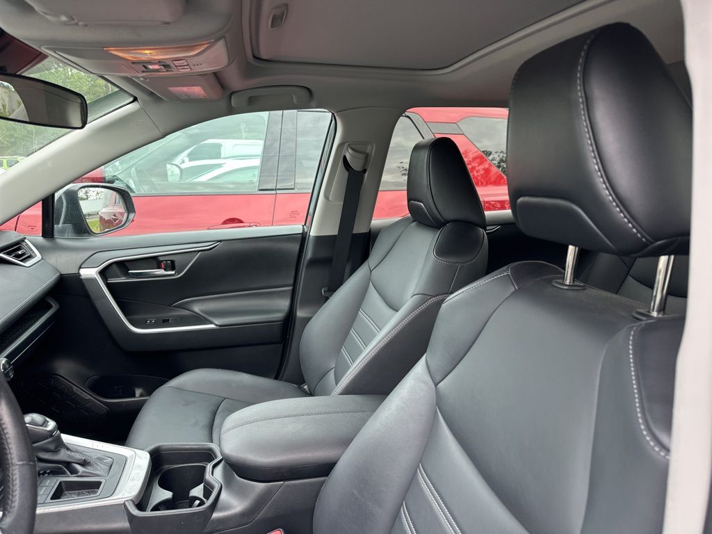 2021 Magnetic Gray Metallic Toyota RAV4 XLE Premium FWD SUV
