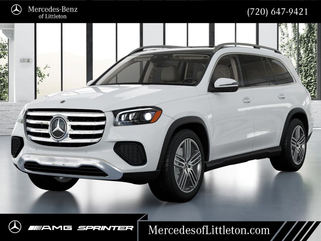 Polar White 2026 Mercedes-Benz GLS 450 4MATIC SUV / Crossover All-Wheel Drive 9-Speed Automatic