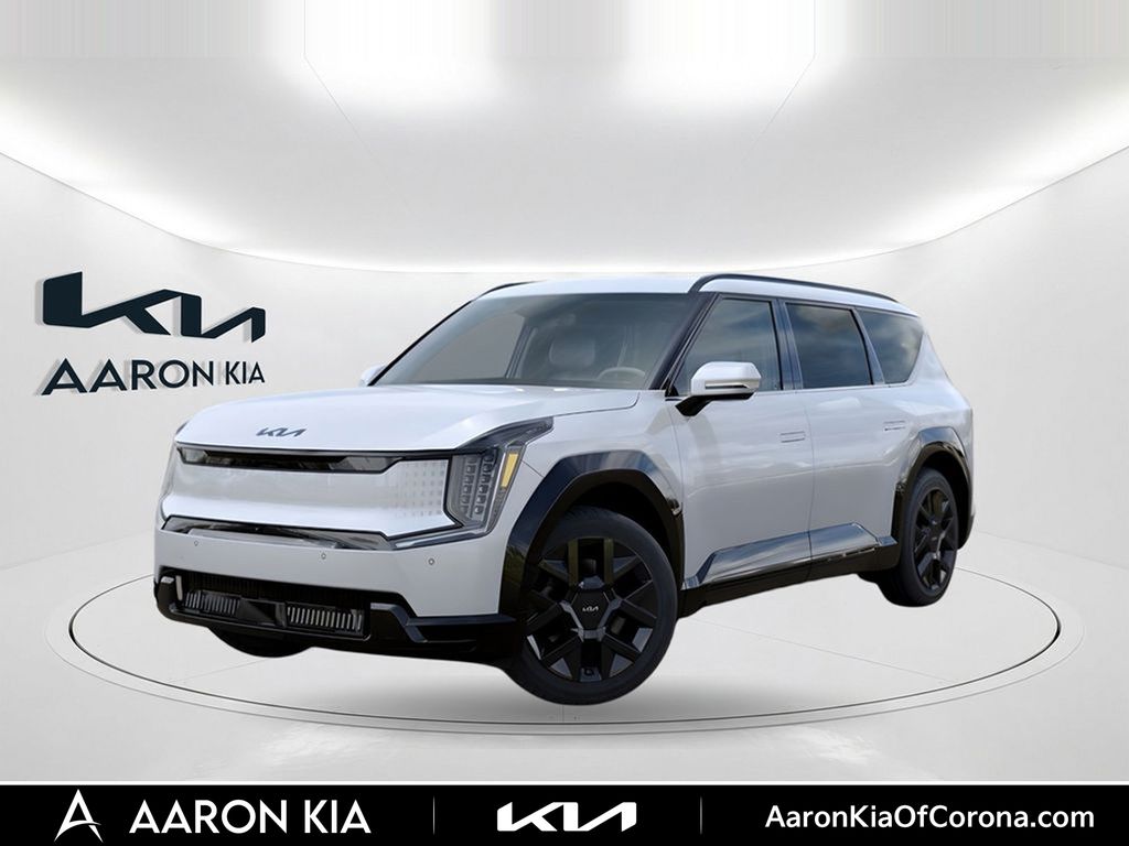 Glacial White Pearl 2026 Kia EV9 SUV / Crossover All-Wheel Drive 1-Speed Automatic