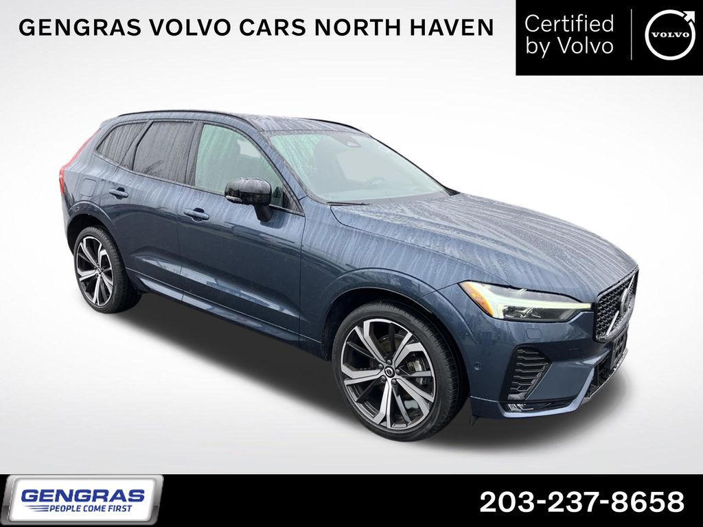 Denim Blue Metallic 2023 Volvo XC60 B5 Ultimate Dark Theme AWD SUV / Crossover All-Wheel Drive Automatic