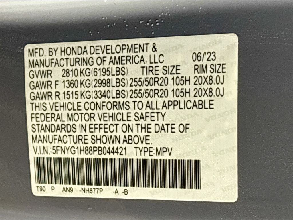 2023 Honda Pilot Elite