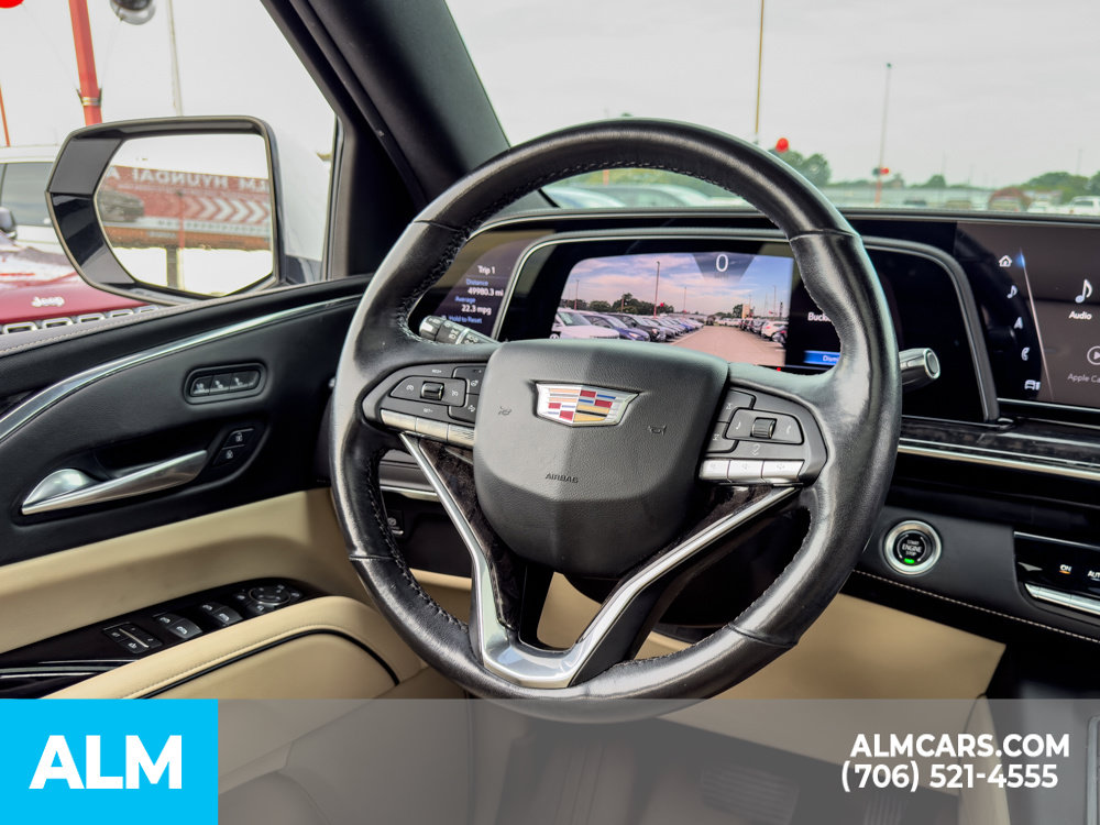 Used 2021 White Cadillac Premium Luxury image 29