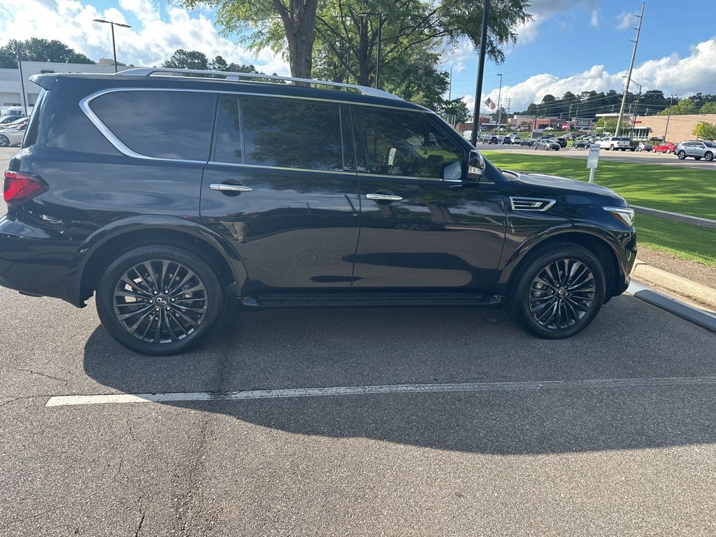 Certified 2023 INFINITI QX80 Luxe with VIN JN8AZ2AEXP9302843 for sale in Hoover, AL